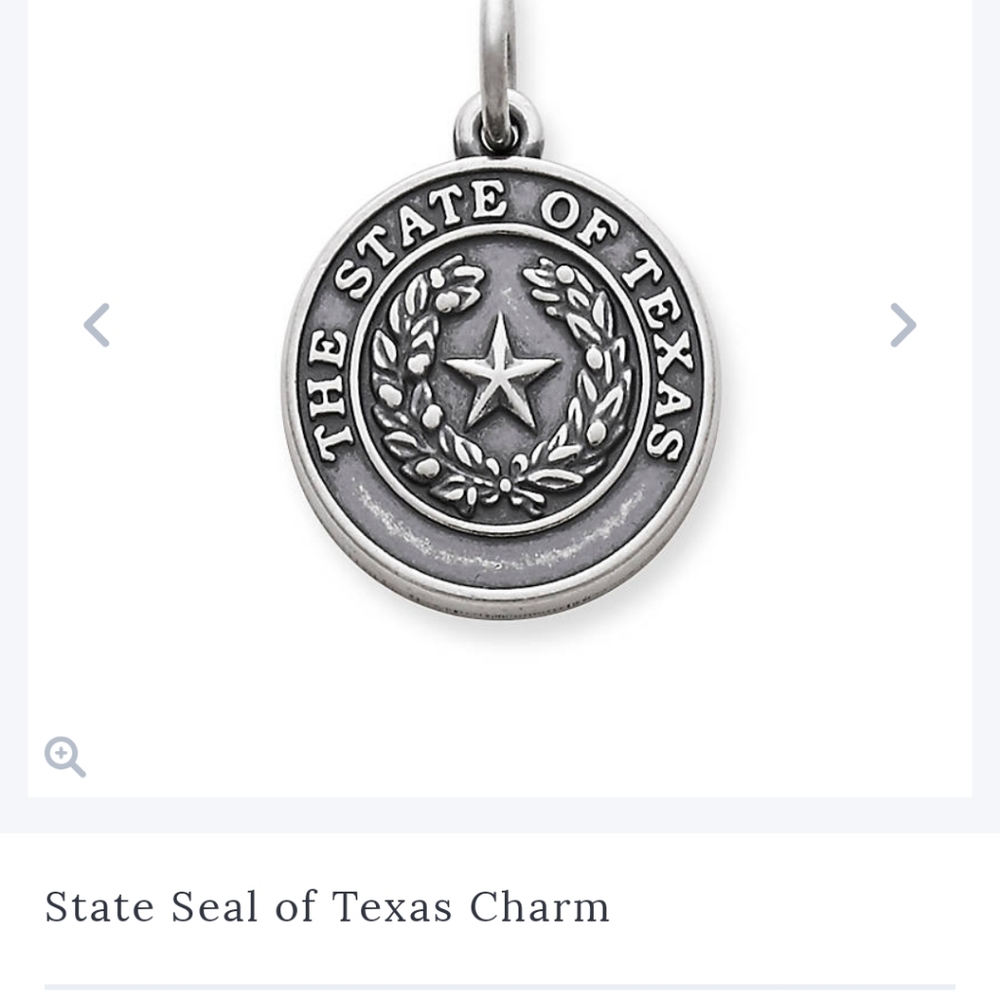 State seal of Texas charm